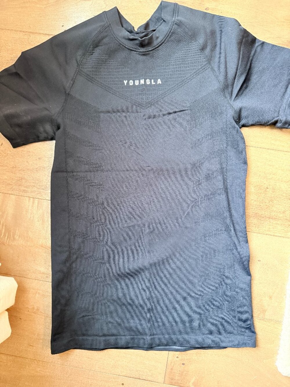 YoungLA black compression shirt size small